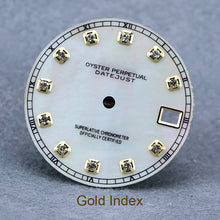 Load image into Gallery viewer, Pearl mother-of-pearl 28.5mm diamond dial no luminous