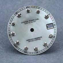 Load image into Gallery viewer, Pearl mother-of-pearl 28.5mm diamond dial no luminous