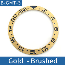 Load image into Gallery viewer, Sloped ceramic bezel insert 38*31.5mm Luminous pip at 12