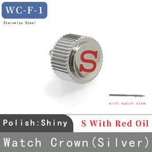 Load image into Gallery viewer, Stainless steel Watch crown