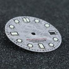 Load image into Gallery viewer, Meteorite dial with Silver / BGW9 Lume
