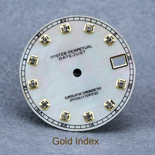 Load image into Gallery viewer, Pearl mother-of-pearl  28.5mm diamond dial no luminous
