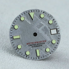 Load image into Gallery viewer, Meteorite dial with Silver / BGW9 Lume
