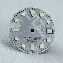 Load image into Gallery viewer, Meteorite dial with Silver / BGW9 Lume
