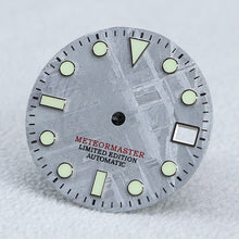 Load image into Gallery viewer, Meteorite dial with Silver / BGW9 Lume
