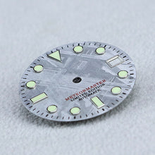 Load image into Gallery viewer, Meteorite dial with Silver / BGW9 Lume
