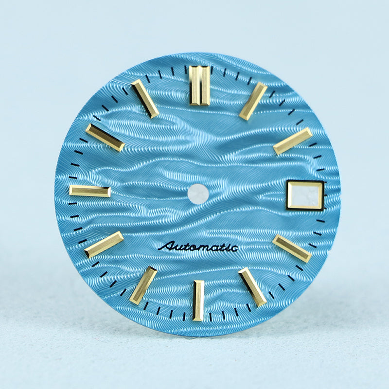 Guilloche Coloful Dial 28.5 mm BGW9 Lume