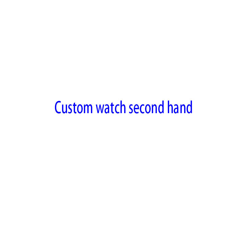 Custom watch second hand