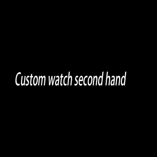 Custom watch second hand