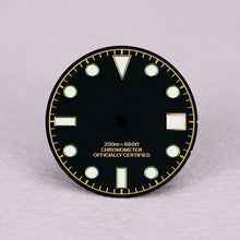 Load image into Gallery viewer, Matte Black dial-Rose indices
