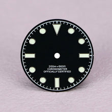 Load image into Gallery viewer, Matte Black dial-Rose indices
