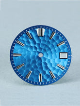 Load image into Gallery viewer, Guilloche Dial 28.5mm dial NH35/36 movement Mod
