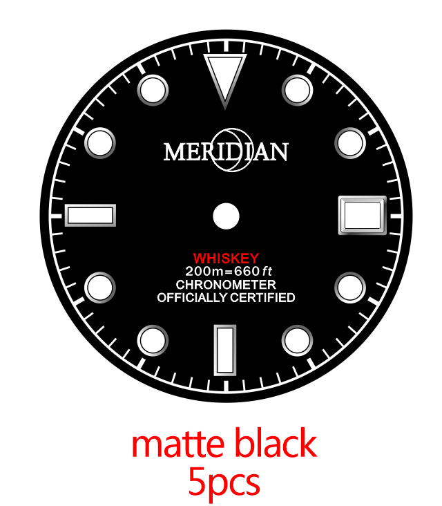 custom  matte black   dial-6