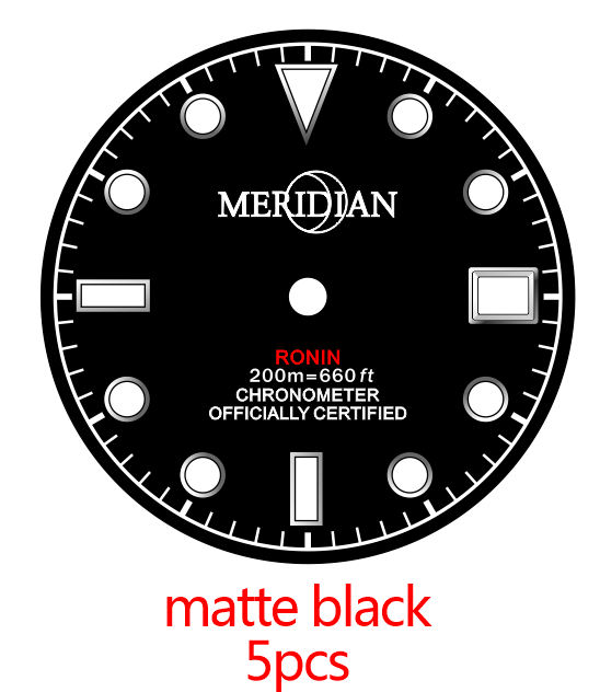 custom  matte black   dial-7