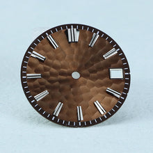 Load image into Gallery viewer, Guilloche Dial 28.5mm dial NH35/36 movement Mod
