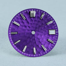Load image into Gallery viewer, Guilloche Dial 28.5mm dial NH35/36 movement Mod
