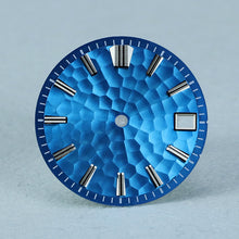 Load image into Gallery viewer, Guilloche Dial 28.5mm dial NH35/36 movement Mod
