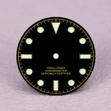 Load image into Gallery viewer, Matte Black dial-Rose indices
