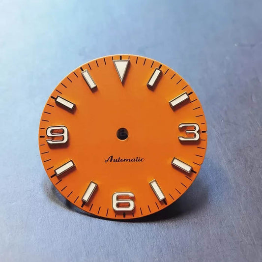 Automatic  Series dial orange