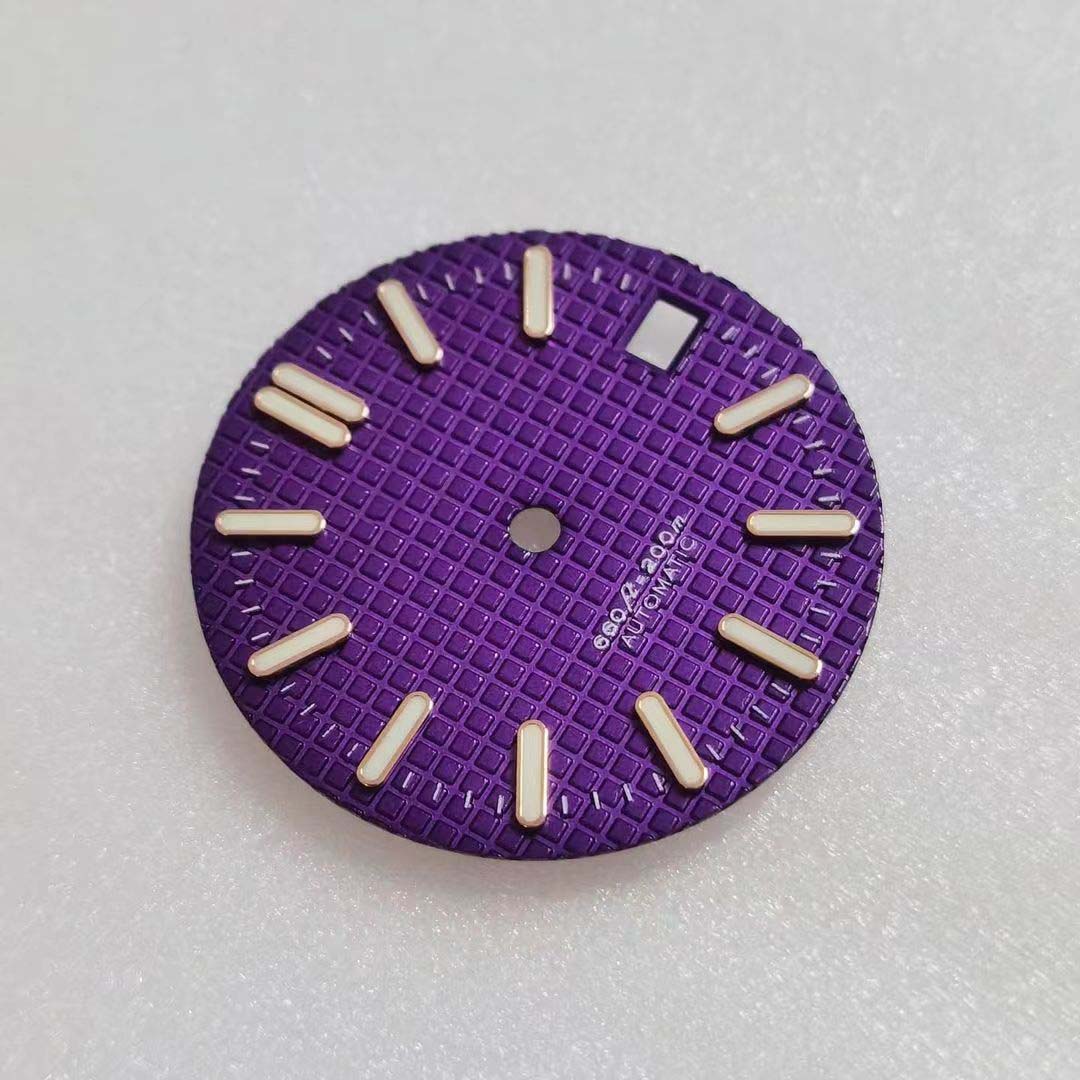 Salmon Dial Black purple