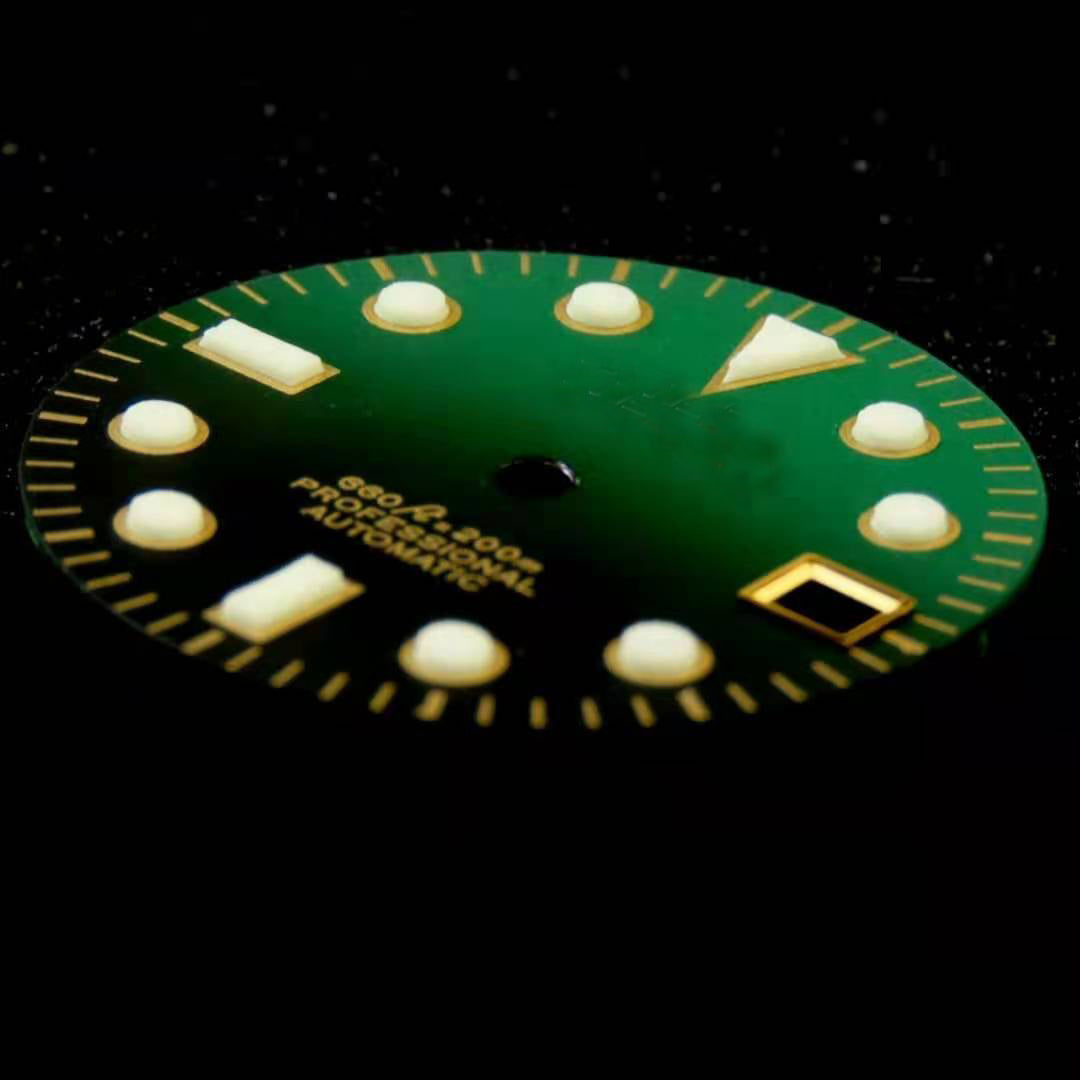 Matte Green Dial 35 Layer Luminous