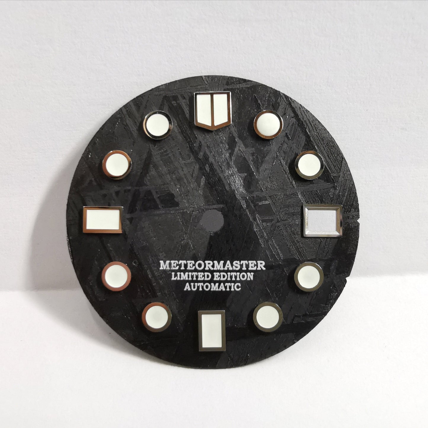 Black Meteorite Dial for nh35 /36