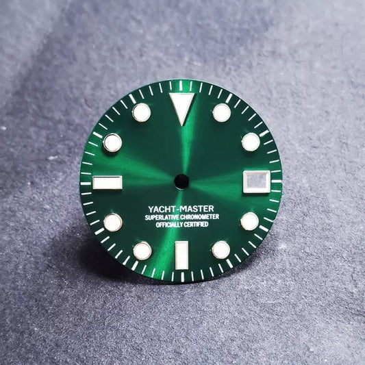 Yacht Master  Sunburst Dial Green