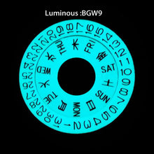 Load image into Gallery viewer, Full  Luminous Date Disc BGW9
