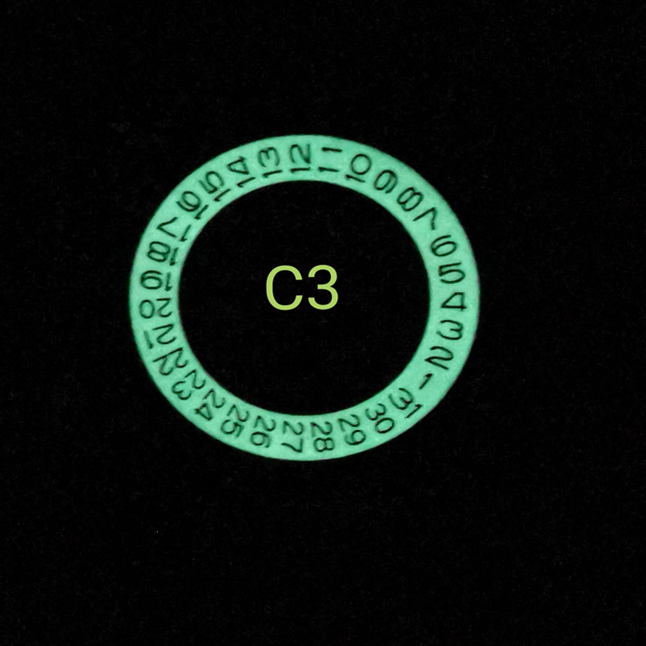 Full  Luminous Date Disc