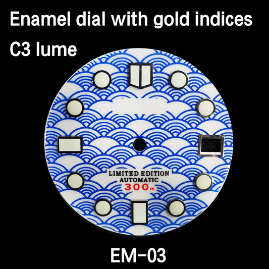 Enamel Dial Blue