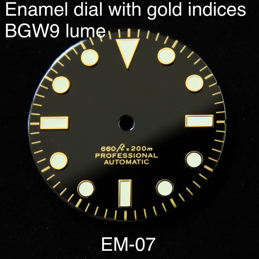 Enamel Dial black