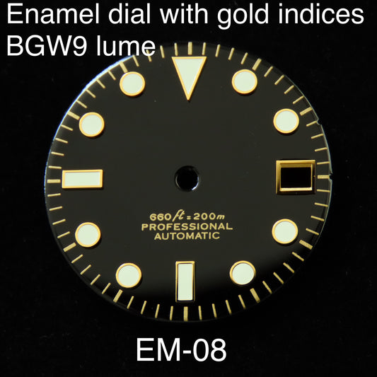 Enamel Dial black