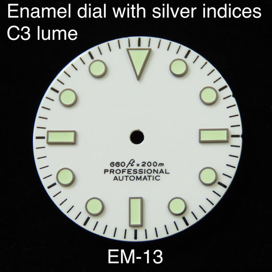 Enamel Dial white