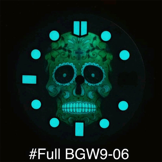 Full Luminous Indie Skull Dial