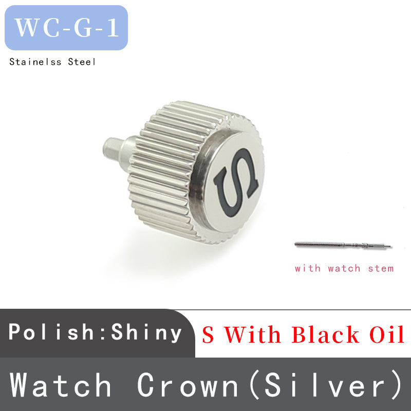 Stainless steel Watch crown