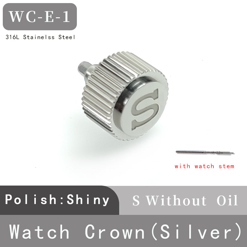 Stainless steel Watch crown