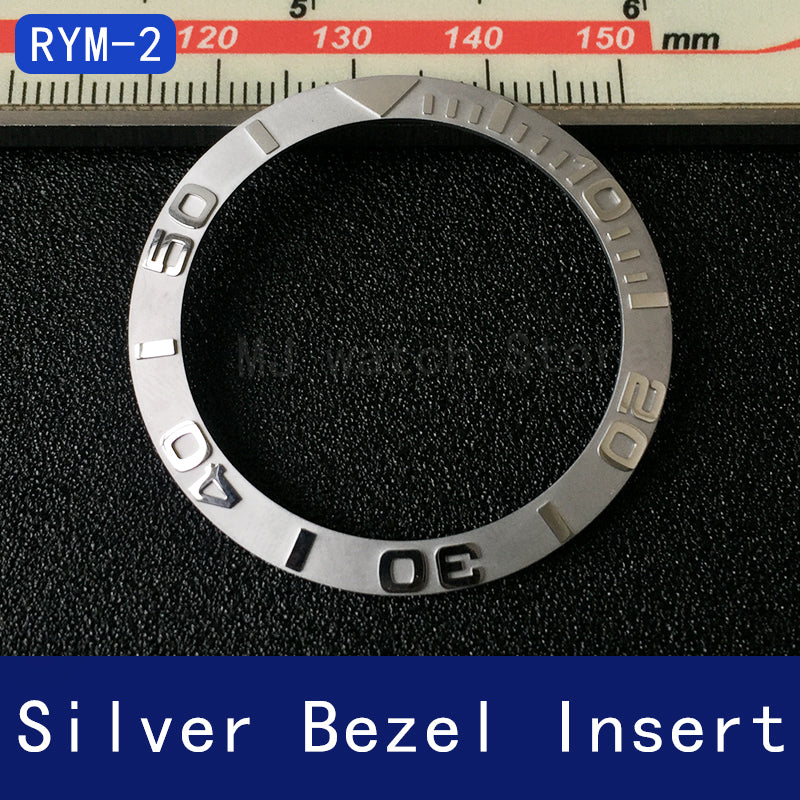 Sloped ceramic bezel insert 38*30.6mm Divers SUB Replacement