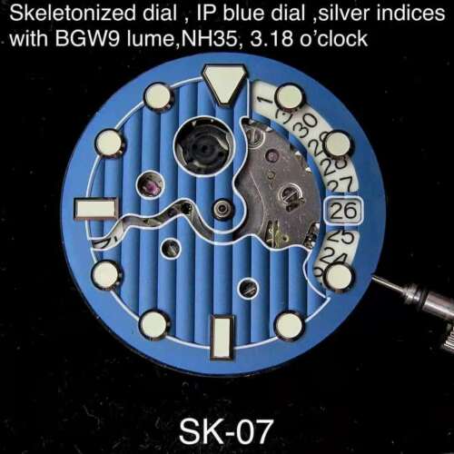 Skeletonized Dial for NH38