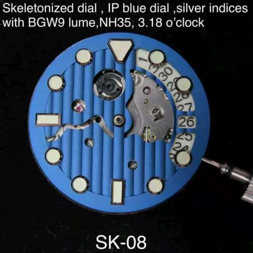 Skeletonized Dial for NH38