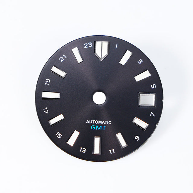 GMT  Darl gray  series dial for nh34 movement.