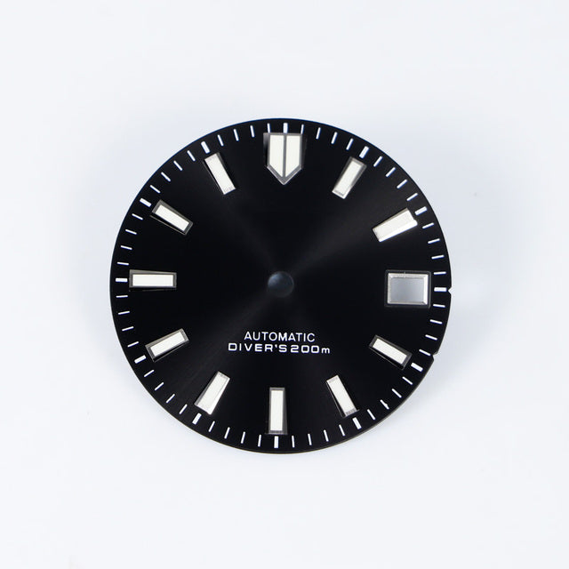 GMT  black  series dial for nh35 movement.