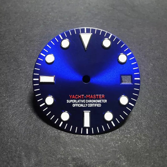 Yacht Master Sunburst Dial Blue