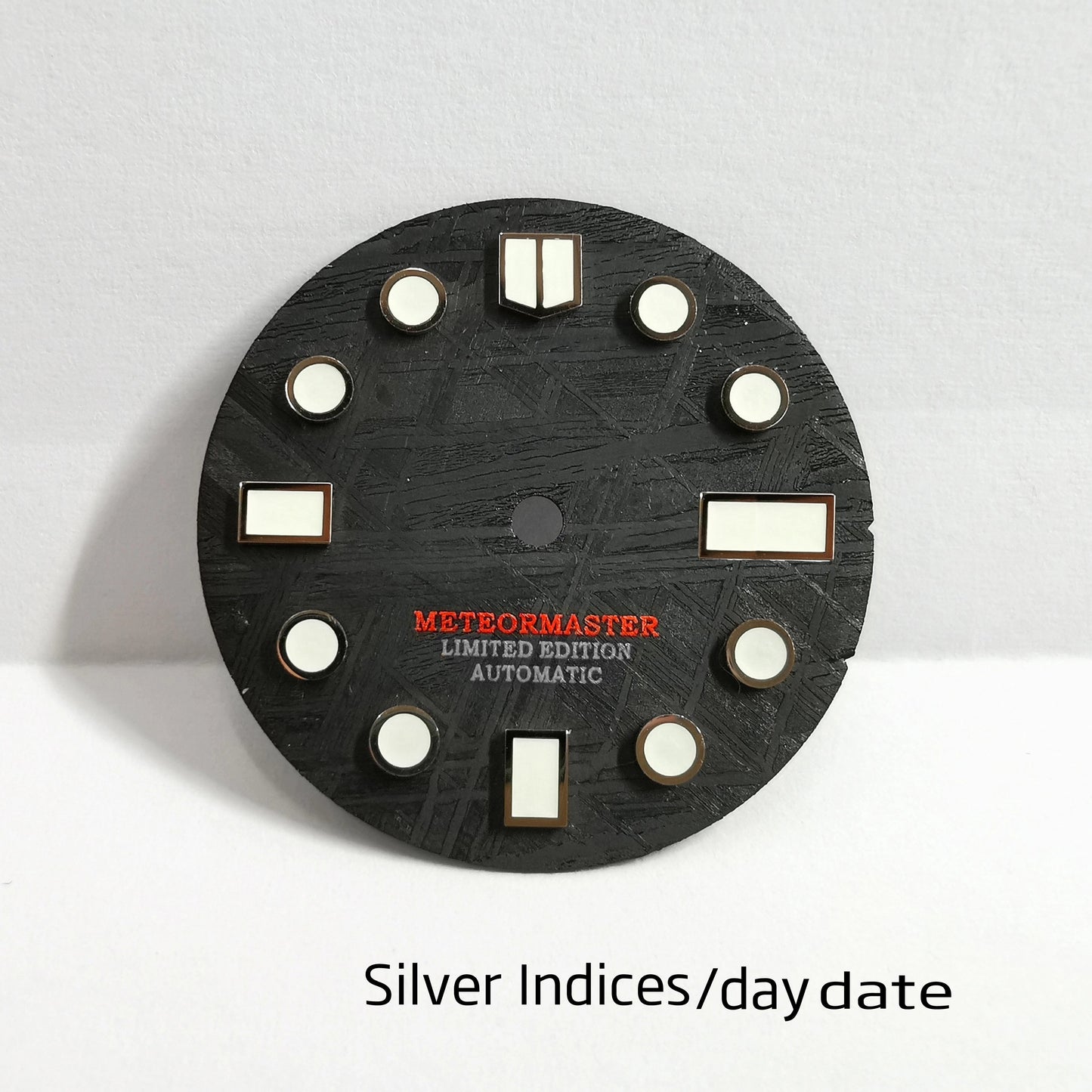 Black Meteorite Dial for nh35 /36