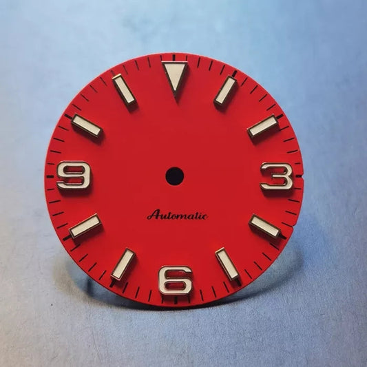 Automatic  Series dial red