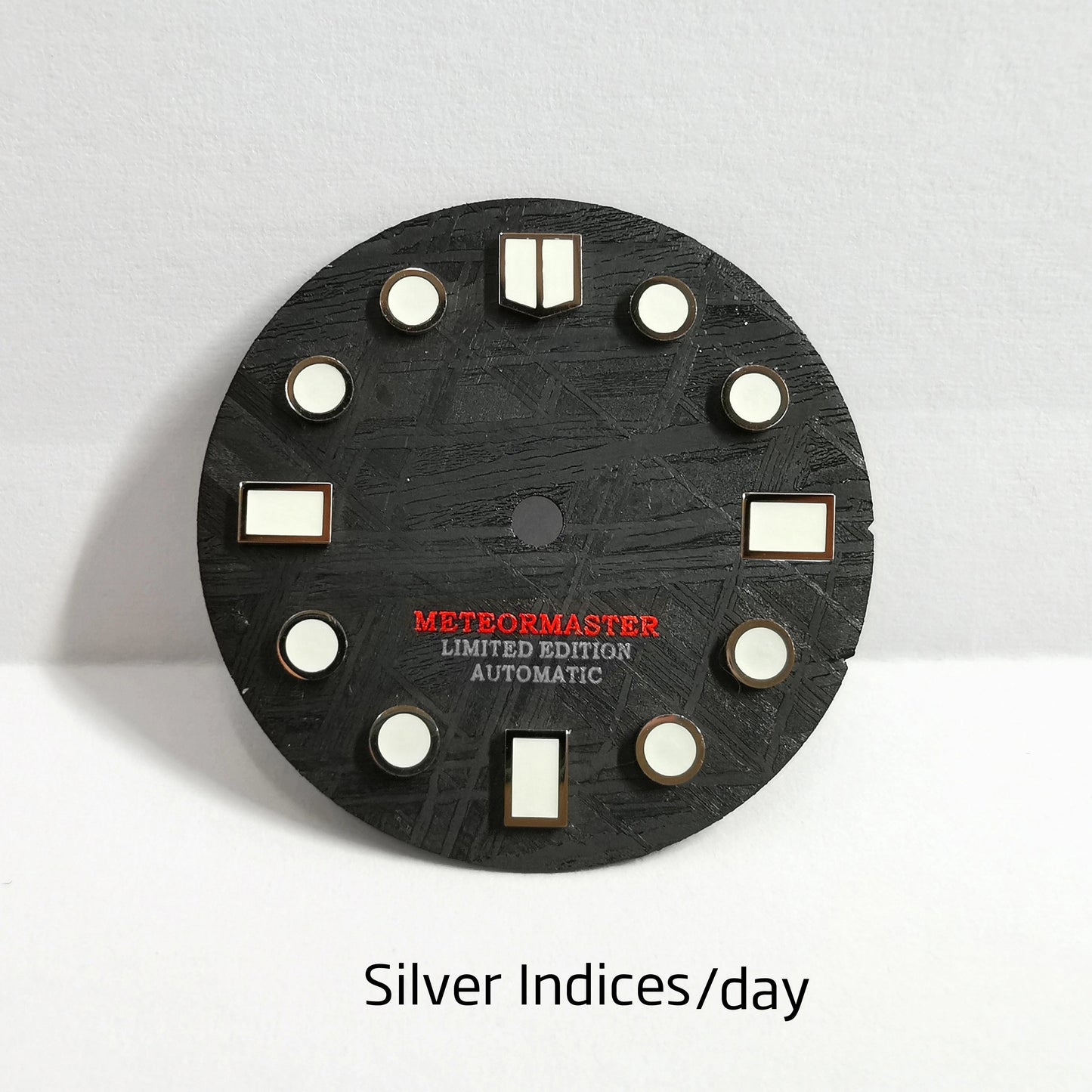 Black Meteorite Dial for nh35 /36