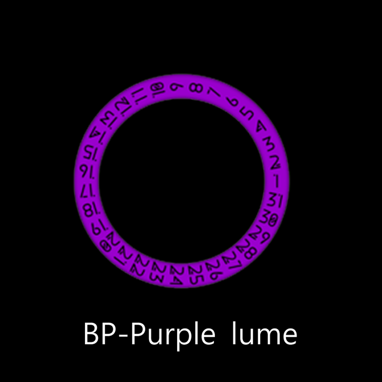 Date Disc Purple