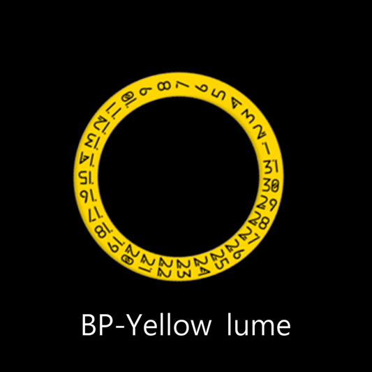Date Disc Yellow